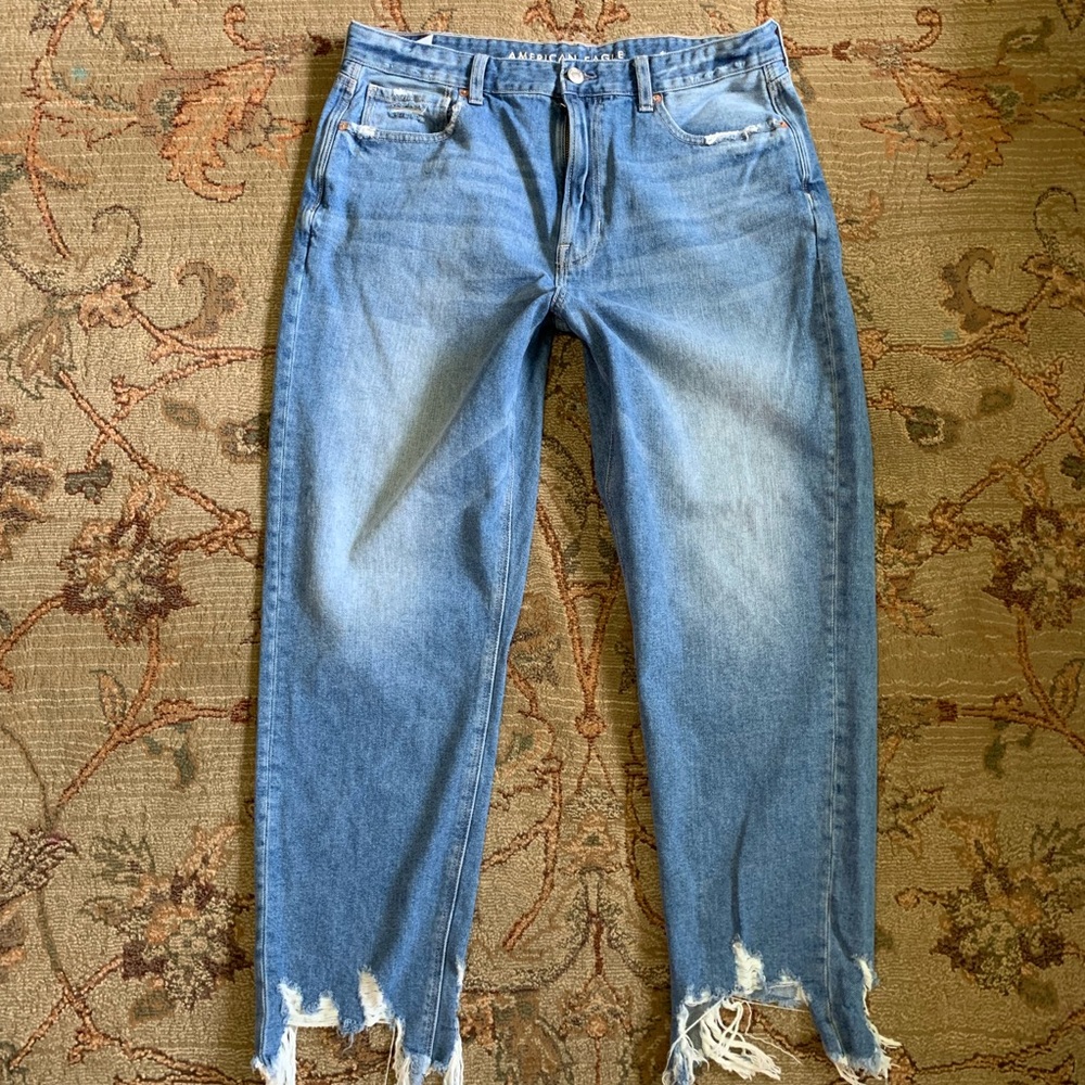American Eagle mom jeans